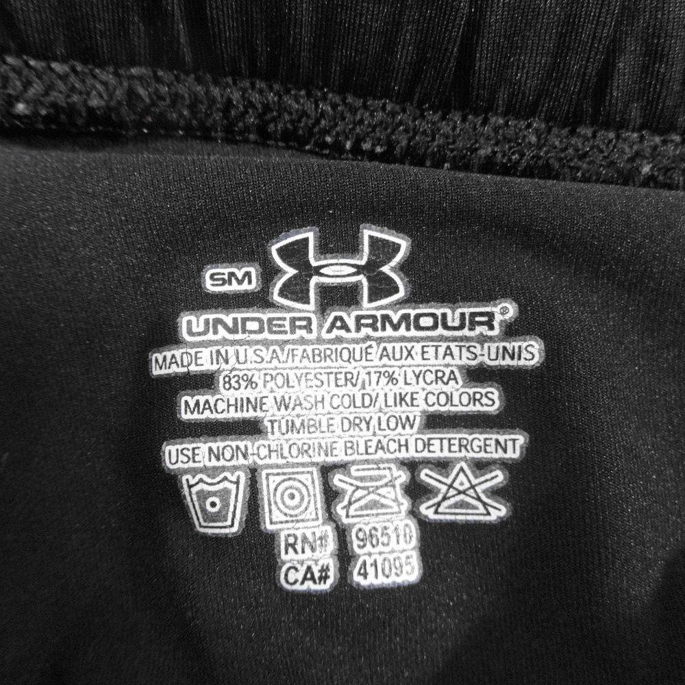 UNDER ARMOUR Women's Black Athletic Shorts Small - Picture 4 of 5